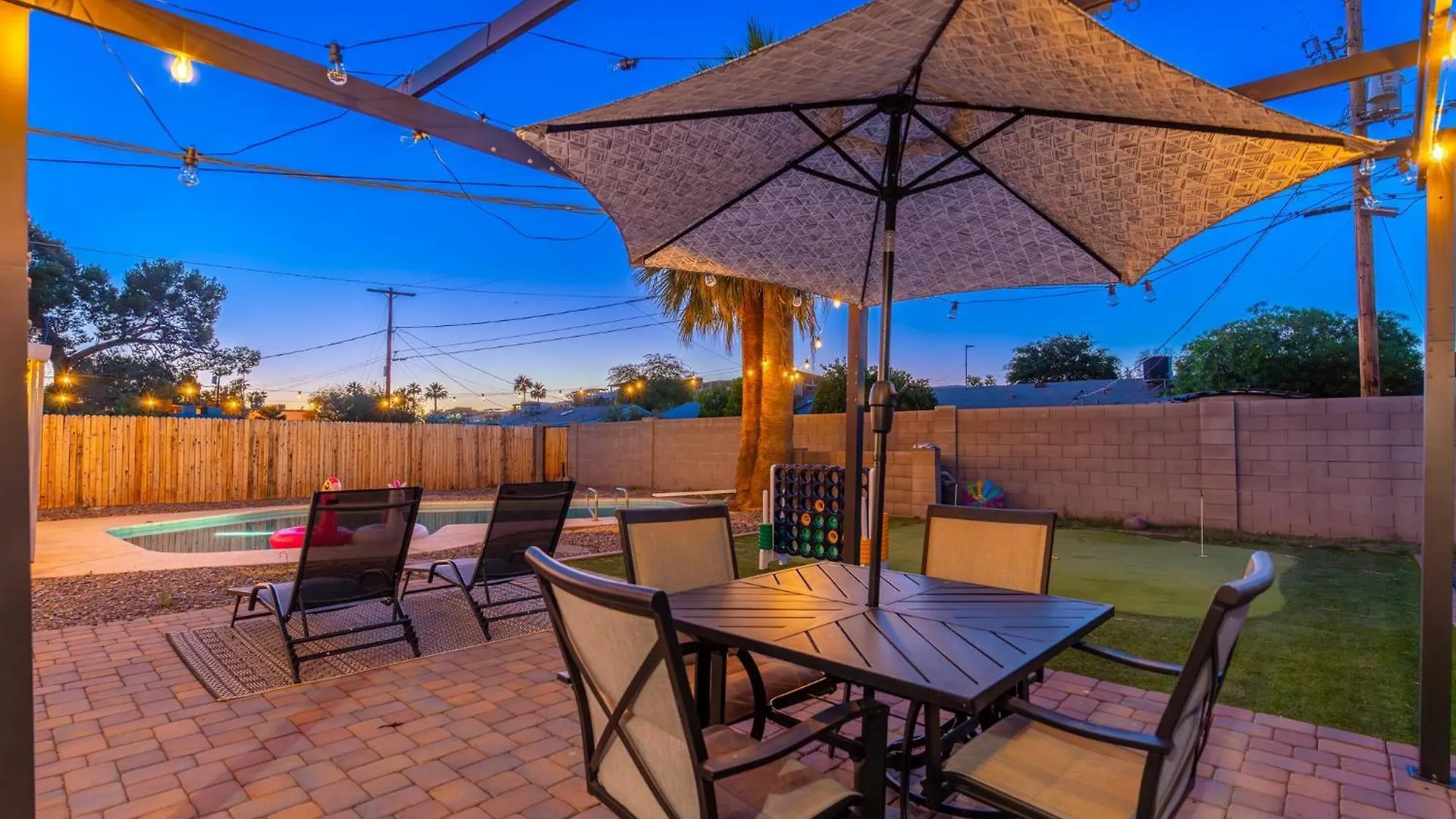別荘 スコッツデール Sunshine Oasis! Heated Pool, Mini Golf, Sleeps 12ヴィラ