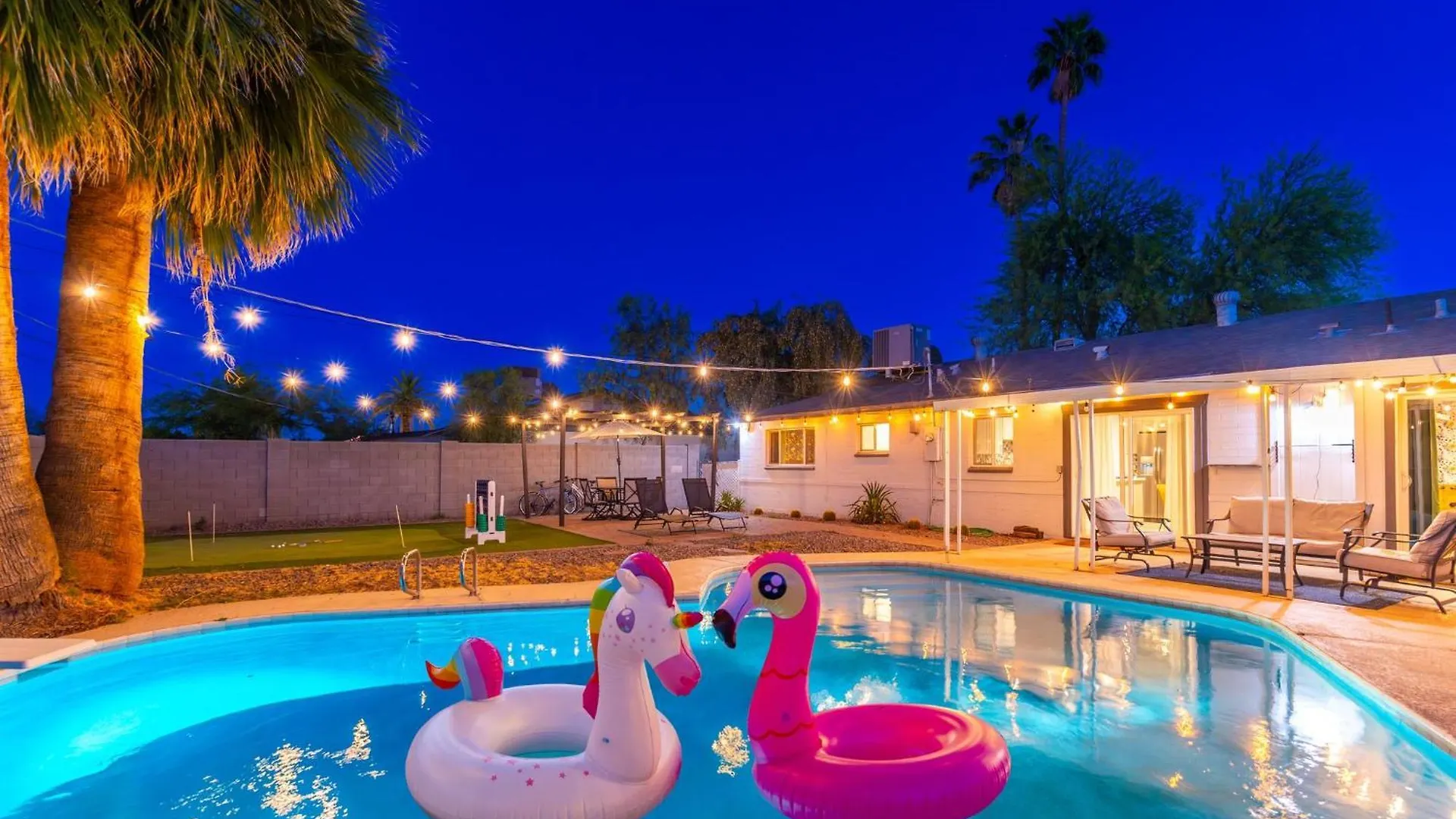 別荘 スコッツデール Sunshine Oasis! Heated Pool, Mini Golf, Sleeps 12ヴィラ