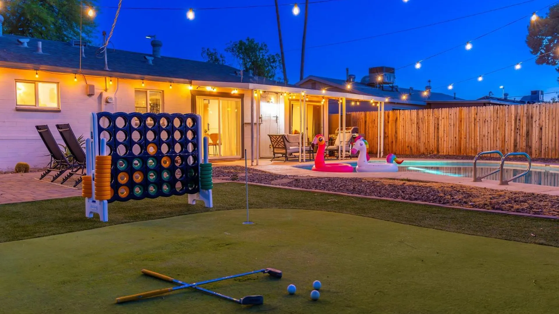 別荘 スコッツデール Sunshine Oasis! Heated Pool, Mini Golf, Sleeps 12ヴィラ